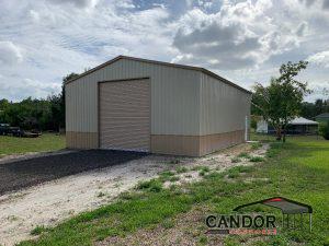 30'x40'x14' with 1 14'x14' Roll-Up Door and Wainscot Paint