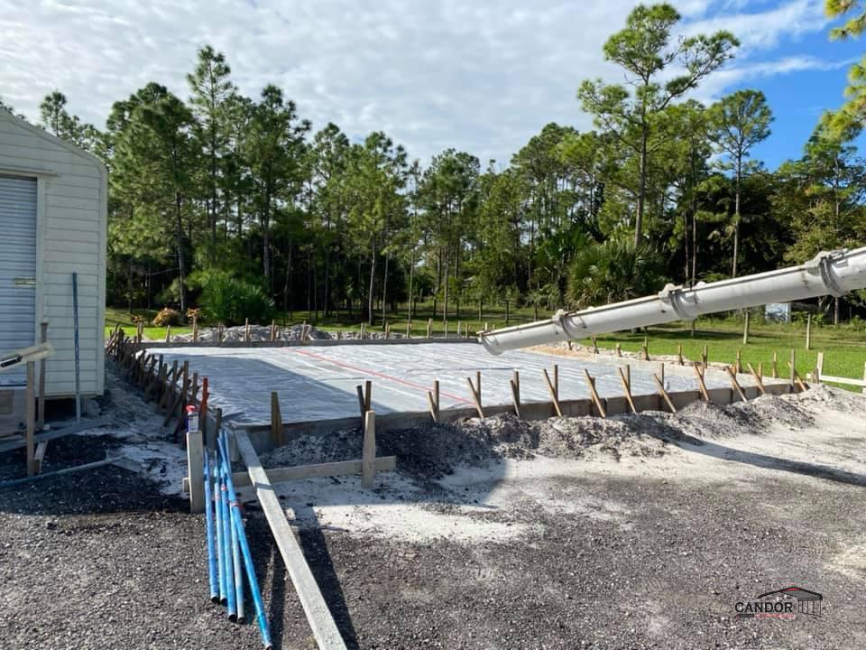 Concrete Slab in Progress