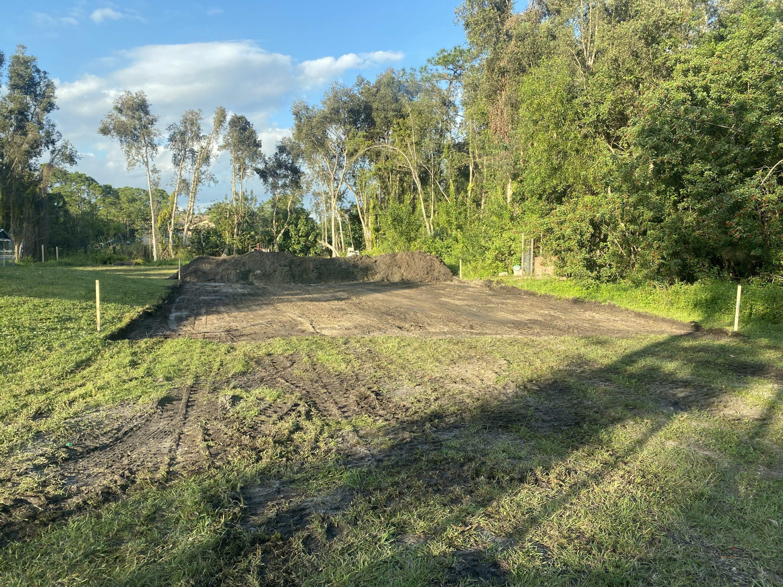 De-Vegetation Performed Prior to Structural Fill Delivery