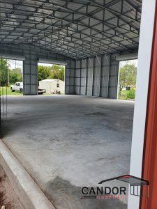 PHOTO 1 - Interior View of a 40'w x 60'd x 14'h