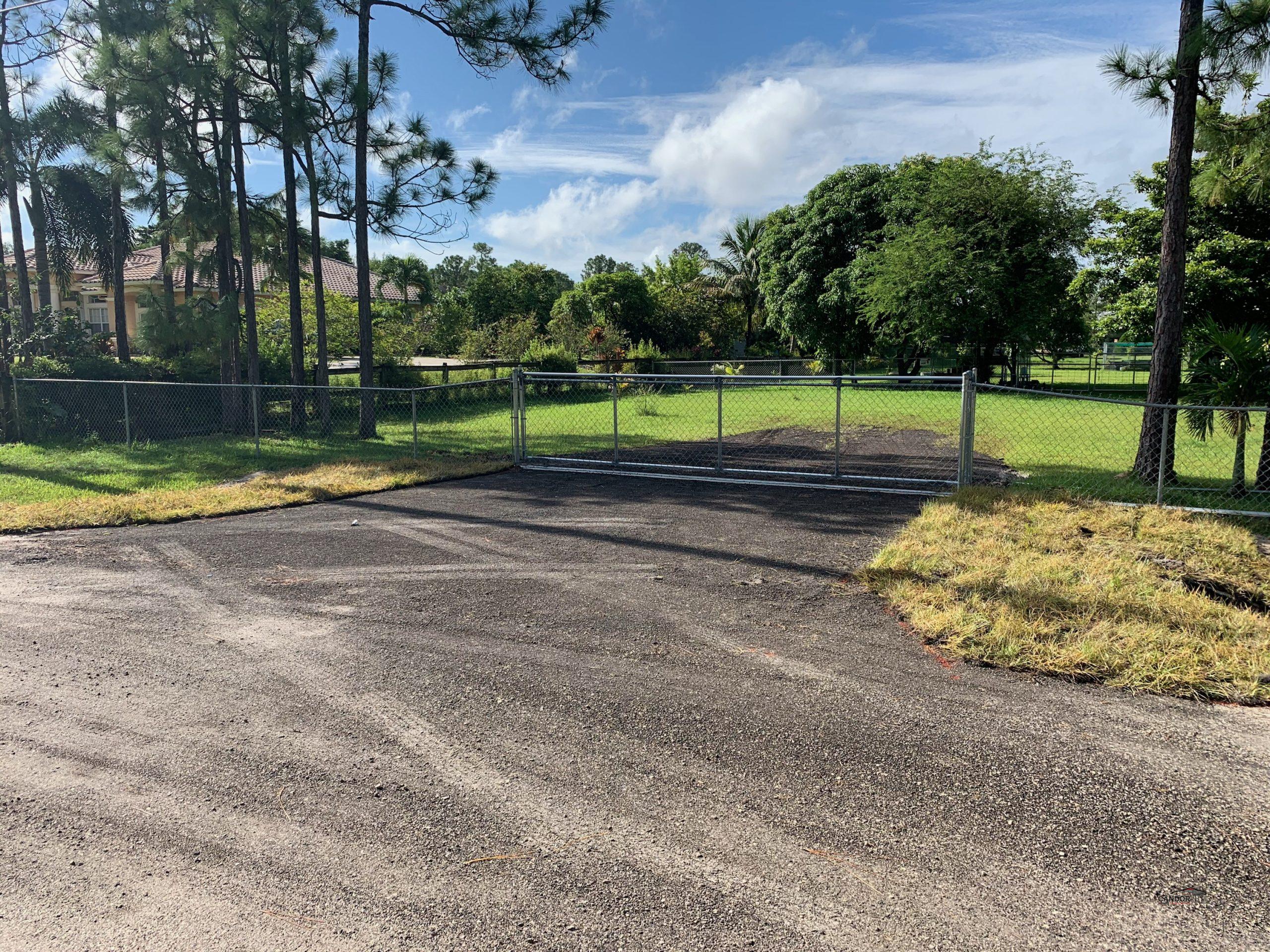 2nd Driveway with New Culvert Pipe & Asphalt Millings for Entry to Metal Building