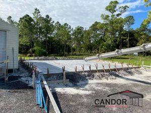 Concrete Slab in Progress