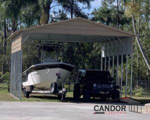 Metal Carport 20x25x12